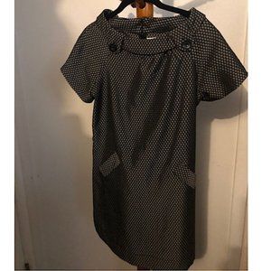 BB Dakota black & grey waffle dress/tunic size M